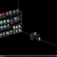 Although the design of the above graphic may not be as attractive as those beautiful default Mac OSX desktop wallpapers, but I personally feel that it's indeed a pretty good idea. The guy behind this desktop wallpaper cleverly places his Windows desktop icons (Firefox, Adobe, iTunes, uTorrent, etc.) neatly on the shelve, and the 'Computer' and 'Recycle bin' icon on the desktop and floor respectively. 

I personally hail this as "The Best Desktop Wallpaper, Ever!" Do you think so too?