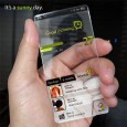 10 Beautiful Cell Phone Concepts That Will Blow Your Mind The speed of how technology grows is unbelievable -- it advances with a geometric progression rather than an arithmetical one. One quintessential example would be the mobile technology. When Martin Cooper invented the "brick"-like 30-ounce phone cell phone in 1973, it was ugly, bulky, and its batteries could only power the handset for just 20 minutes.
