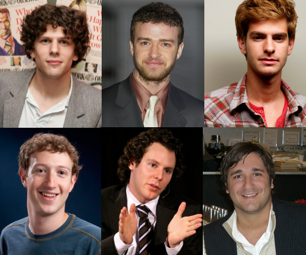<img style="float: right;" src="http://farm3.static.flickr.com/2500/3947365630_2690814156_m.jpg"/>The core cast for "The Social Network", or better known as "The Facebook Movie" has been finalized. According to <a href="http://www.variety.com/article/VR1118008990.html?categoryid=13&cs=1" target="_blank"><strong>Variety</strong></a>, Columbia Pictures announced the three male leads which traces the drama behind the creation of Facebook. They are <strong>Jesse Eisenberg</strong> (Mark Zukerberg - CEO of Facebook), <strong>Justin Timberlake</strong> (Sean Parker - Co-Founder of Napster & Founding President of Facebook) and <strong>Andrew Garfield</strong> (Eduardo Saverin - Co-Founder of Facebook). I must admit that it's indeed a brilliant casting, especially Eisenberg, whose physical looks matches Zukerberg's.