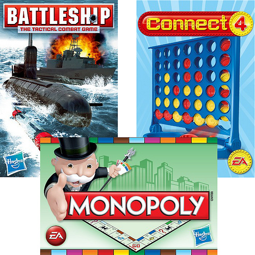 EA Mobile Brings Monopoly Classic, Connect 4, Battleship to iPhone Last December, EA Mobile and Hasbro announced the availability of Monopoly Here & Now: The World Edition and Yahtzee Adventures for the iPhone or iPod touch as well as Clue, Risk and Trivial Pursuit. And now, EA Mobile and Hasbro have joined forces once again to bring Battleship, Connect 4 and Monopoly Classic to life on Apple's touchscreen sleek gadgets - iPhone and iPod Touch, according to <a href="http://www.joystiq.com/2009/10/30/ea-bringing-battleship-connect-4-monopoly-to-iphone/"target="_blank">Joystiq</a>. iPhone/iPod Touch users will soon be able to indulge in these popular classic board games during their leisure time.
<img src="http://farm4.static.flickr.com/3493/4057378975_e1a1e5a938.jpg" width="500" height="500" alt="ea" />