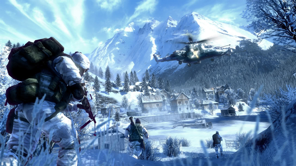 <img style="float:right;" src="http://www.techxav.com/wp-content/uploads/2010/02/battlefield.jpg"/>The Battlefield series track record is unmatchable with 8 extremely successful games (not counting expansion packs). While many call Call of Duty 4: Modern Warfare may have moved the centre of shooters to the modern day, Battlefield 2 is the first mega-successful game to feature Modern day locations and weapon.

With Activision currently the king of the hill with their juggernaut Modern Warfare 2, EA is putting all their eggs in Battlefield: Bad Company 2 to regain dominance of the first person shooters. And they might actually accomplish that.

If you haven't played Battlefield before, let me explain. Its like Call of duty but you can drive vehicles- which are powerful, but they need skill. You don't drive straight into the enemy base, nor do you stay still while flying a helicopter.

BF:BC 2's combat system has been changed to imitate Modern Warfare 2's to a point that its not even funny. And surprisingly, they did quite a good job. You get EXP points for the class you are using- for example, you won't be able to unlock new snipers if you are using the assault class to rack up your kills. In this system, players are rewarded weapons they would actually use. Snipers won't get LMGs, and Tank lovers won't get a useless sniper.