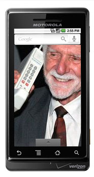 <img style="float:right;" src="http://www.techxav.com/wp-content/uploads/2010/03/cooper.jpg"/>Over the years, the  mobile phone technology has changed rapidly, and it advances with a geometric progression rather than an arithmetical one. A decade ago, mobile phones weighed and looked like the size of a house brick. In a blink of an eye, today’s mobile phones are so small and thin that they could even be placed in your chest pocket.

I kowtow to the inventor of the cellular phone. Without him, we wouldn't be able to enjoy the luxury of making cordless phone calls, sending text messages, listening to songs, or even indulging in a game of Plants vs. Zombies -- all in this tiny pocketable gadget. His name is Martin Cooper, and he was a vice president and division manager who led the Motorola team that developed the handheld mobile phone back in 1973. Although he often credits the invention to his wife, but the 81-year-old humble man is still widely regarded as the main figure behind the invention of the mobile phone.