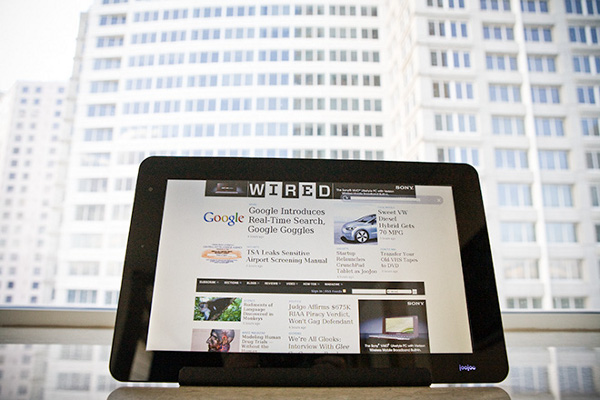JooJoo Pre-Orders Have Gone Up Significantly Since iPad Was Announced <img src="http://www.techxav.com/wp-content/uploads/2010/02/joojoo.jpg" />
Pre-orders of the $499.99 iPad like tablet, the JooJoo, have went up significantly after Apple's iPad was announced. One of the main reasons for this sudden rise could be that geeks are disappointed by the lack of features offered by the iPad and wanted to give the JooJoo a try instead. Unlike the iPad, the JooJoo comes with a built-in webcam, has Flash support, a larger screen size, and faster loading time. In an interview with <a href="http://sgentrepreneurs.com/news-stop/2010/02/01/fusion-garage-vs-ipad-new-partnership-with-mobile-player-in-sea-and-new-funding-round/"target="blank">SG Entrepreneurs</a>, Chandrasekar Rathakrishnan, CEO of Fusion Garage, was rather "optimistic and confident" about the sale of the JooJoo, despite the ongoing lawsuit filed by TechCrunch founder Michael Arrington. He even indirectly thanked Apple for helping him widen his tablet business.
Let's learn some of the history behind the device. Last year the device would be launched, but with the name "CrunchPad", and under a partner ownership with Fusion Garage and TechCrunch. Two days before the device was to be available for sale, Fusion Garage pulled out. Michael Arrington, the owner of TechCrunch, has filed a lawsuit on Fusion Garage. No other talks about the lawsuit has been mentioned since it was filed. When TechCrunch was still in the partnership, Michael Arrington emphasized it was a device to browse the web. According to the JooJoo website that is the plan.