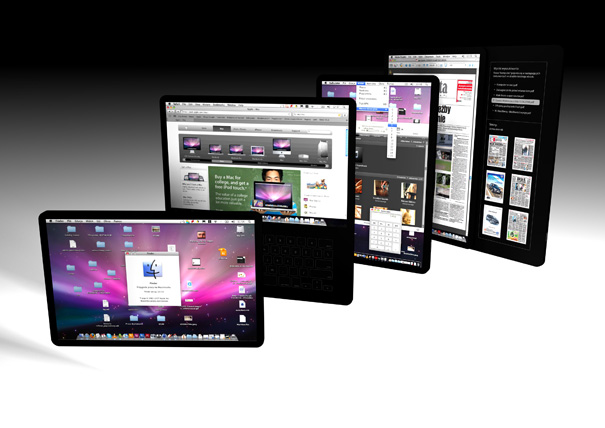 <img style="float:right;" src="http://www.techxav.com/wp-content/uploads/2010/02/macview03.jpg"/>Patrycjusz Brzezinski has designed a tablet concept that is so close to what became the iPad, yet so very much more better. Featuring a sleek hardware of just 7mm in thickness, the MacView has a 1152×720 LED touchscreen display and dimensions of 15 x 24 cm. Unlike the iPad which a single slab of aluminum and glass that looks like a large iPhone, Brzezinski's MacView is made up of a light and sturdy outer carbon shell. 

What's impressive is that it even comes with an additional slide panel that displays a full-sized virtual keyboard when pulled out. Some more treasures you can find in MacView include a massive 4GB RAM and 1TB SSD. The sleek device even runs on the Mac OS X operating system (although it would be better if it's powered on the iPhone OS because of its simplicity). Well, all these specifications (especially the 1TB SSD) will definitely cost a bomb but at least its interface is aesthetically pleasing. Steve Jobs should have hired Brzezinski, and probably turns his tablet concept into a real one for the iPad second generation.