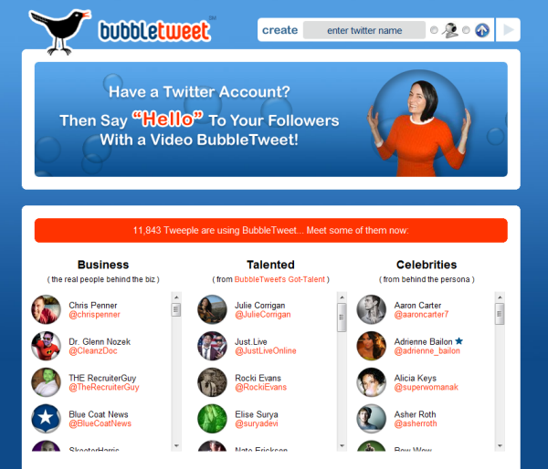 bubbletweet