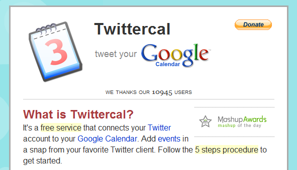 twittercal